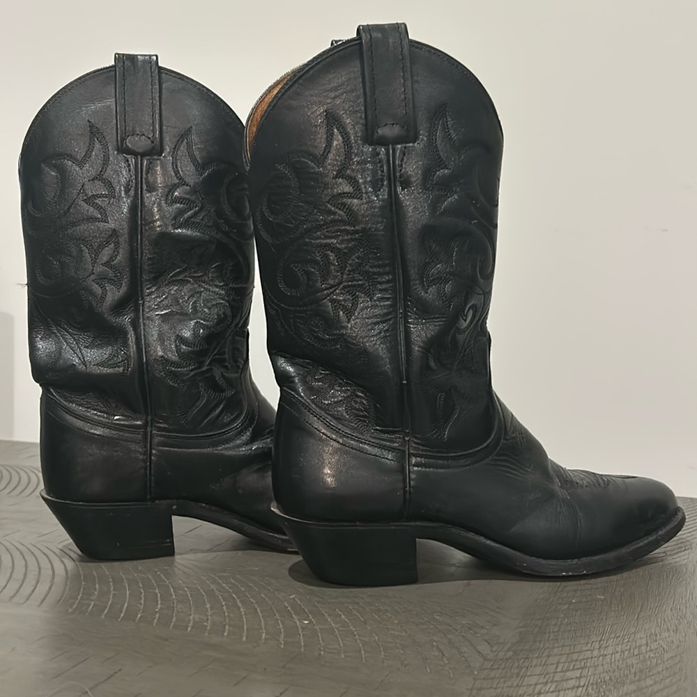 Dan Post black cowgirl cowboy boots